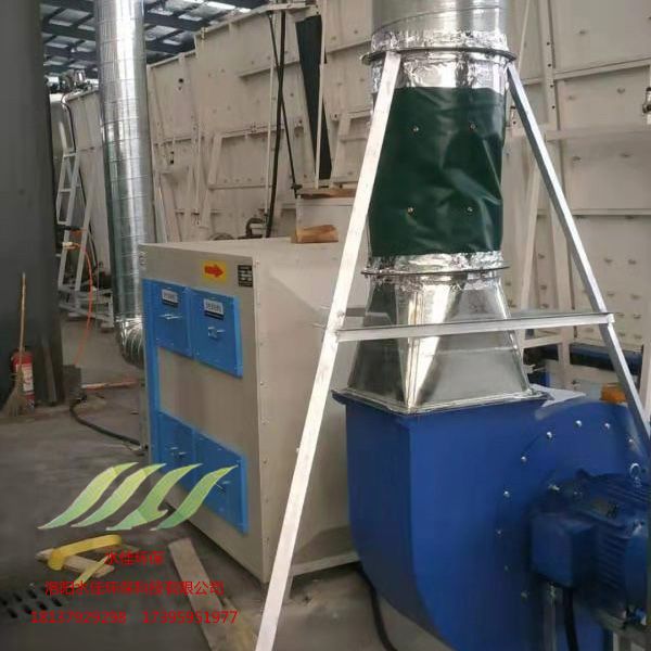 河南優(yōu)克玻璃有限公司廢氣處理設(shè)備安裝 